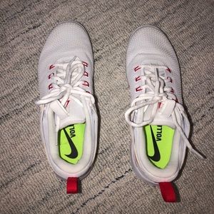 Nike sneakers (volleyball but work for running)